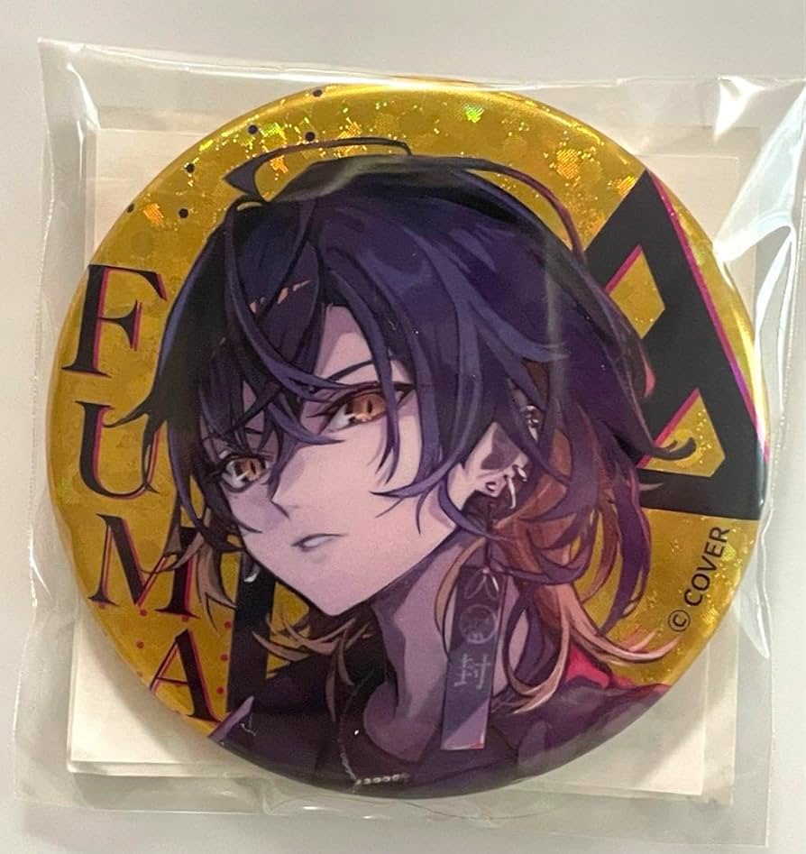 夜十神封魔 缶バッチ ホロスターズ夜十神封魔缶バッジ