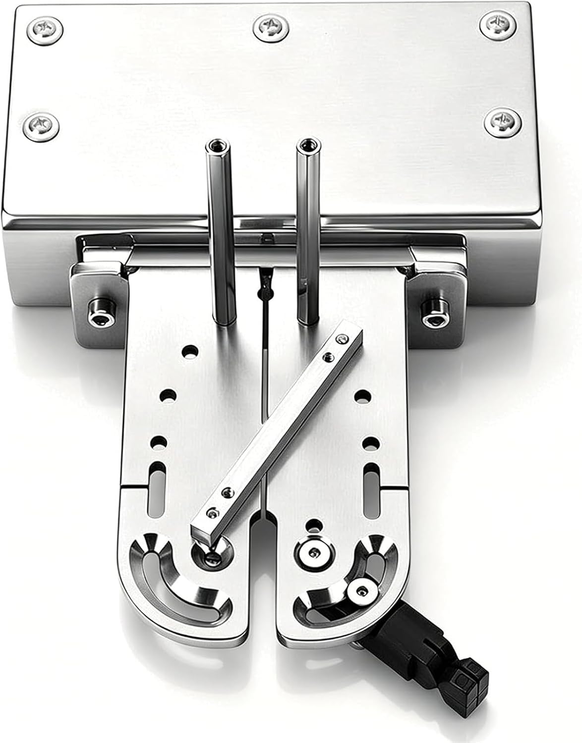 Bench Pin Saw Vise Clamp, Adjustable Portable Jewelry Making Table Clip Workbench Clamp, Stainless Steel Jewelers Bench Pin for Finishing, for Finishing Hobbyist Filing