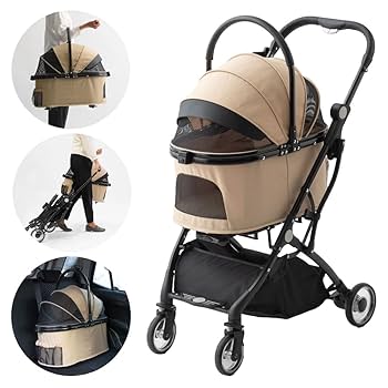 Amazon.co.jp: タンスのゲン ペットカート 3WAY 分離式 カート