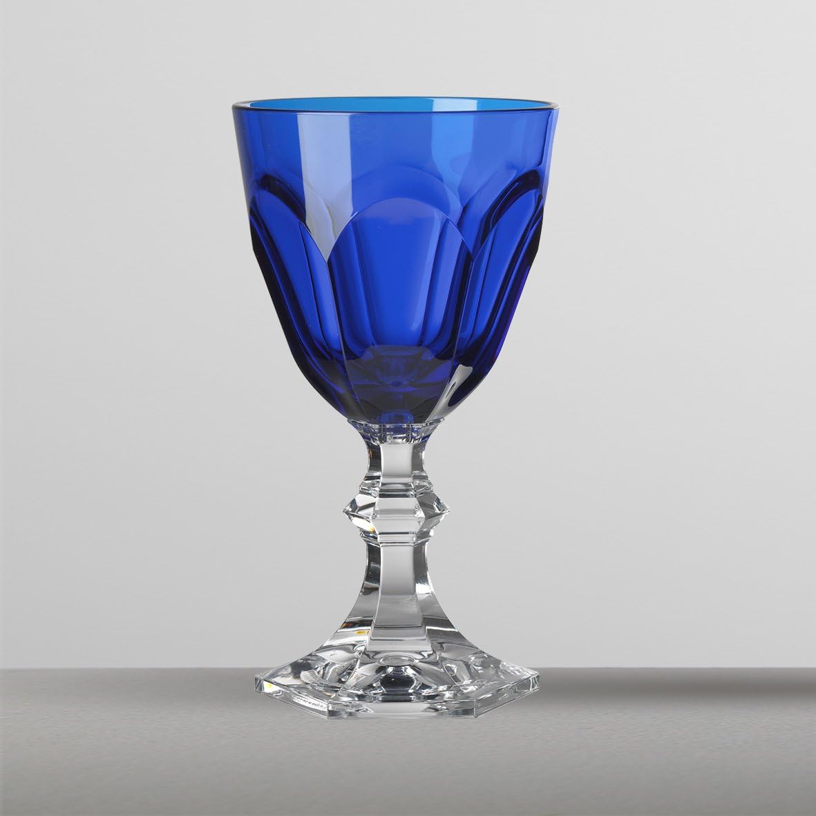 Set 6 Mario Luca Giusti Dolce Vita Water Glass Blue