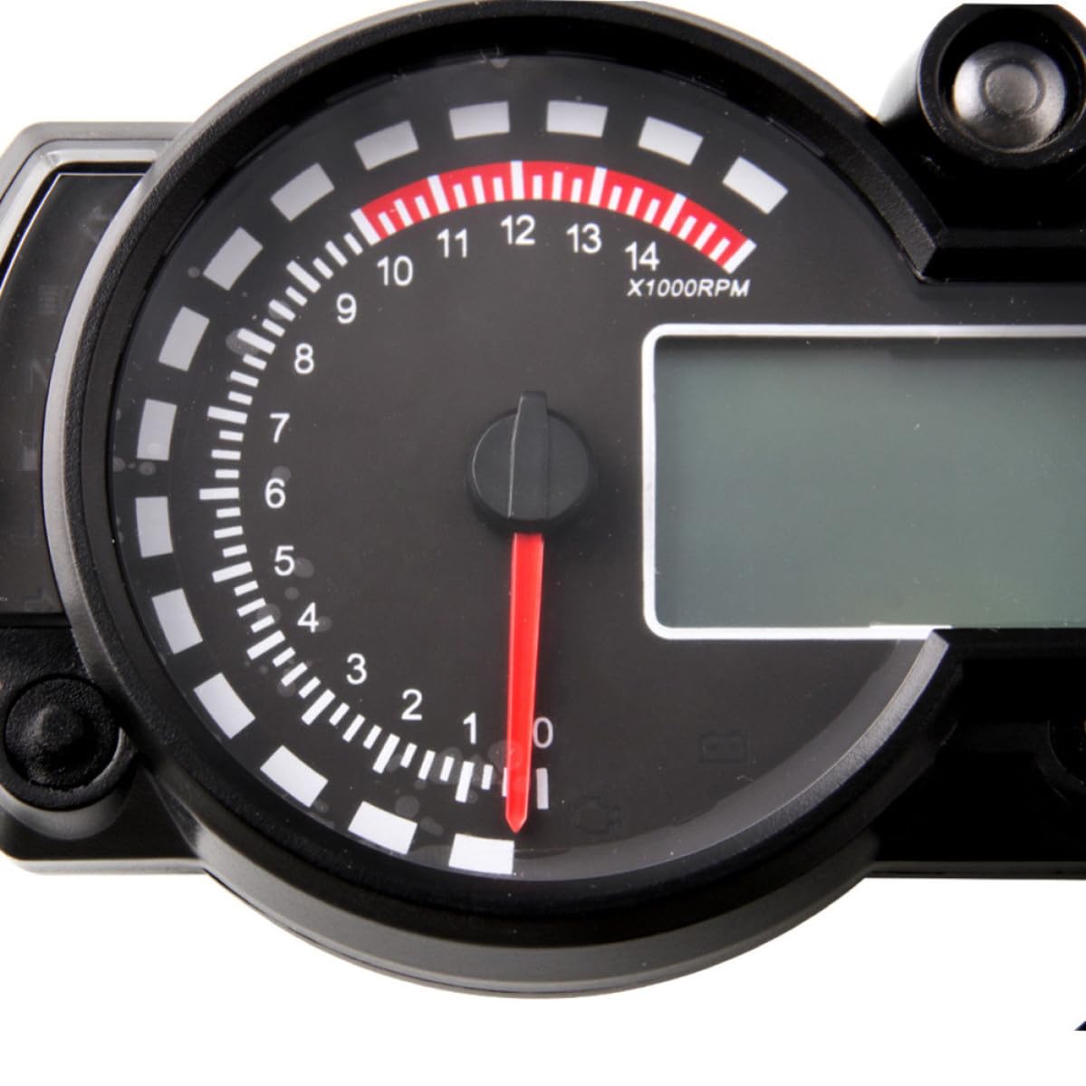 Tacómetro de Motocicleta Digital, Velocímetro y Odómetro Pantalla