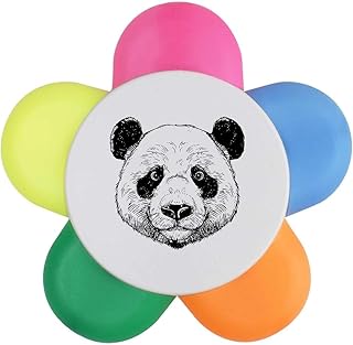 Azeeda 'Panda Head' Flower Shape Highlighter ...