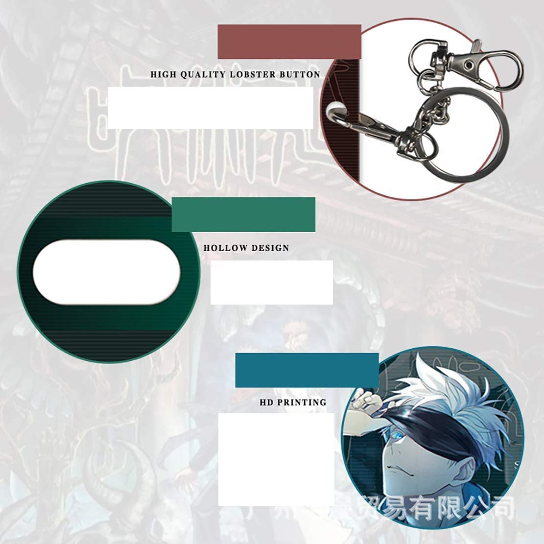 ★BASARA★【呪術廻戦】五条悟 ICカード用【カードホルダー】 ☆BASARA様専用☆【呪術廻戦】五条悟 ICカード用【カード