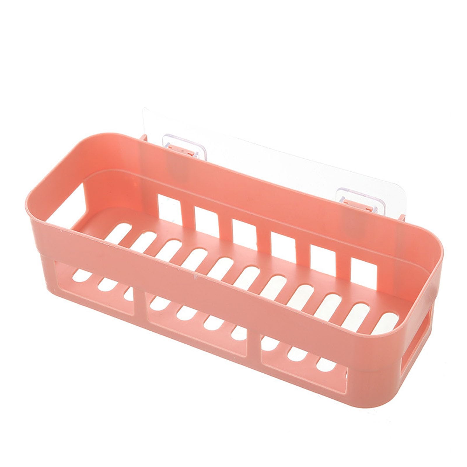 Jwthee Shower Caddy Wall Mounted 2 Pack Adhesive Bathroom Shelves Organizer Shower Caddy Plastic Basket Wall No Drilling
