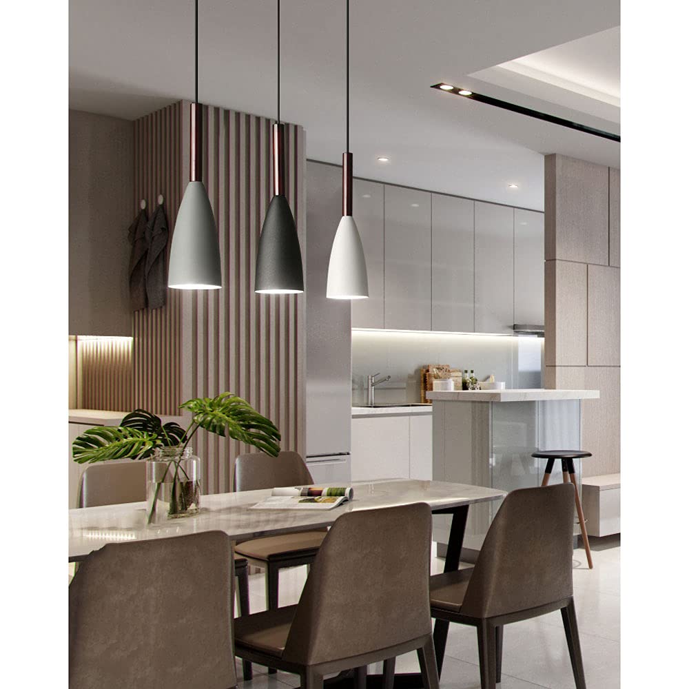 Lampadario in ferro battuto in metallo, lampada a sospensione a tre teste E27, lampada da soffitto, lampada a sospensione in stile industriale retrò, paralume in metallo, lampade a risparmio e