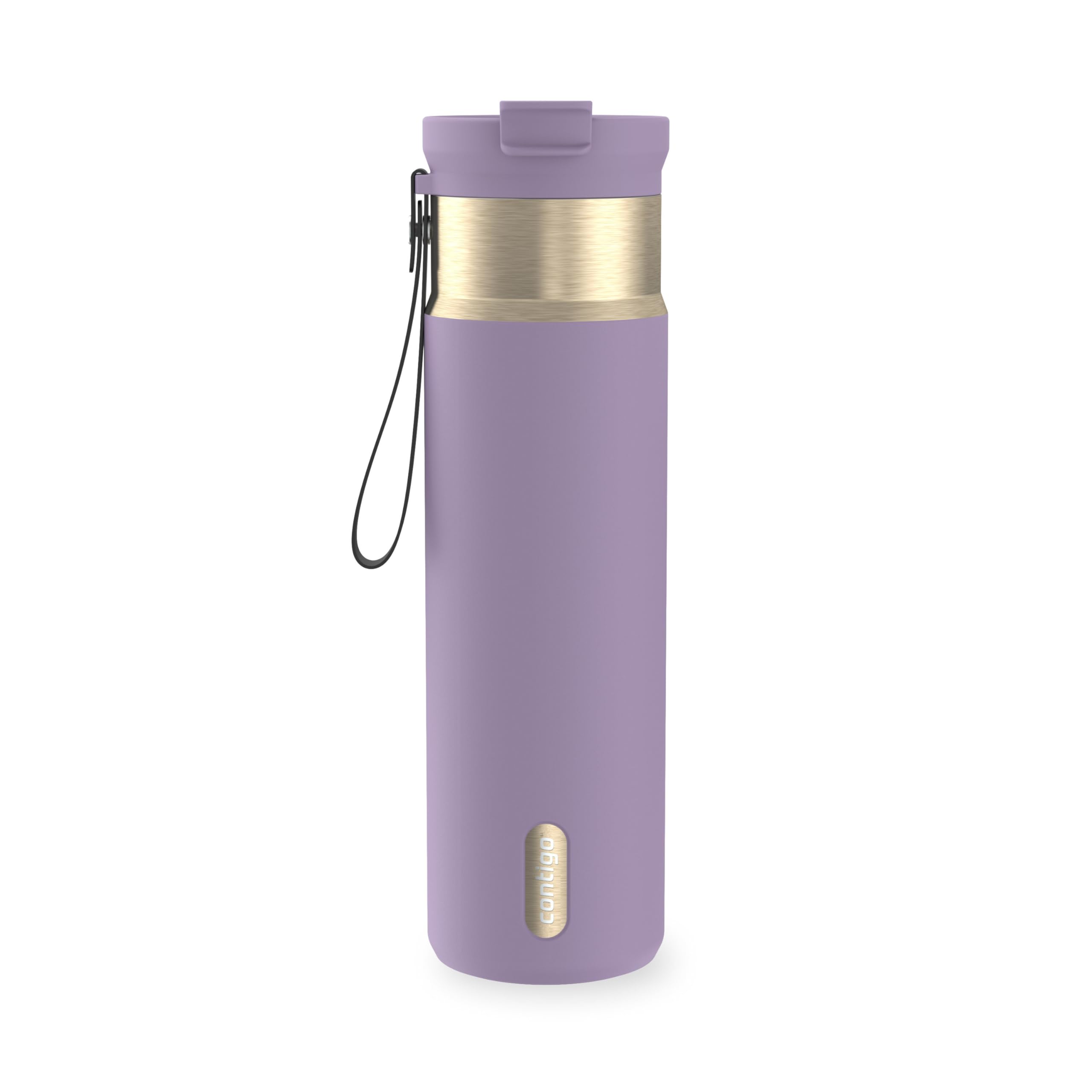 DualSip Vacuum-Insulated Water Bottle, Straw or Spout, 24oz