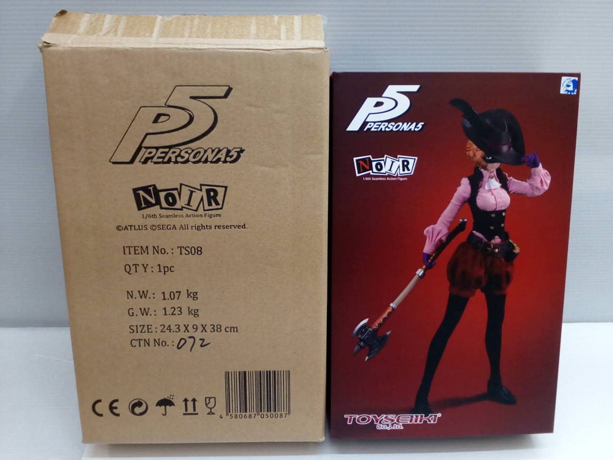 Amazon.co.jp: トイセイイキ ペルソナ5 ノワール 1/6スケール 塗装済み