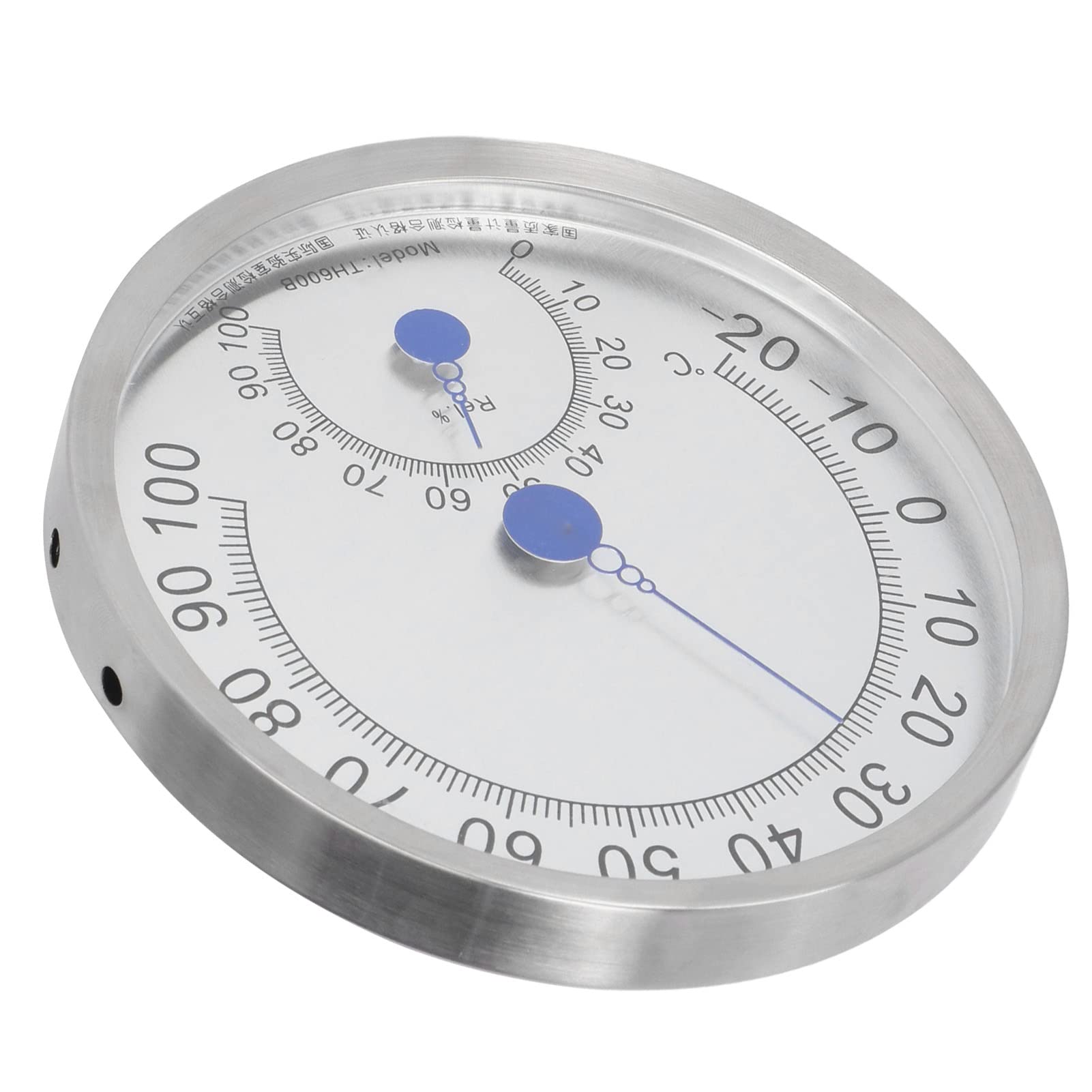 lyrlody Thermomètre Extérieur, Thermomètre étanche en Acier Inoxydable,