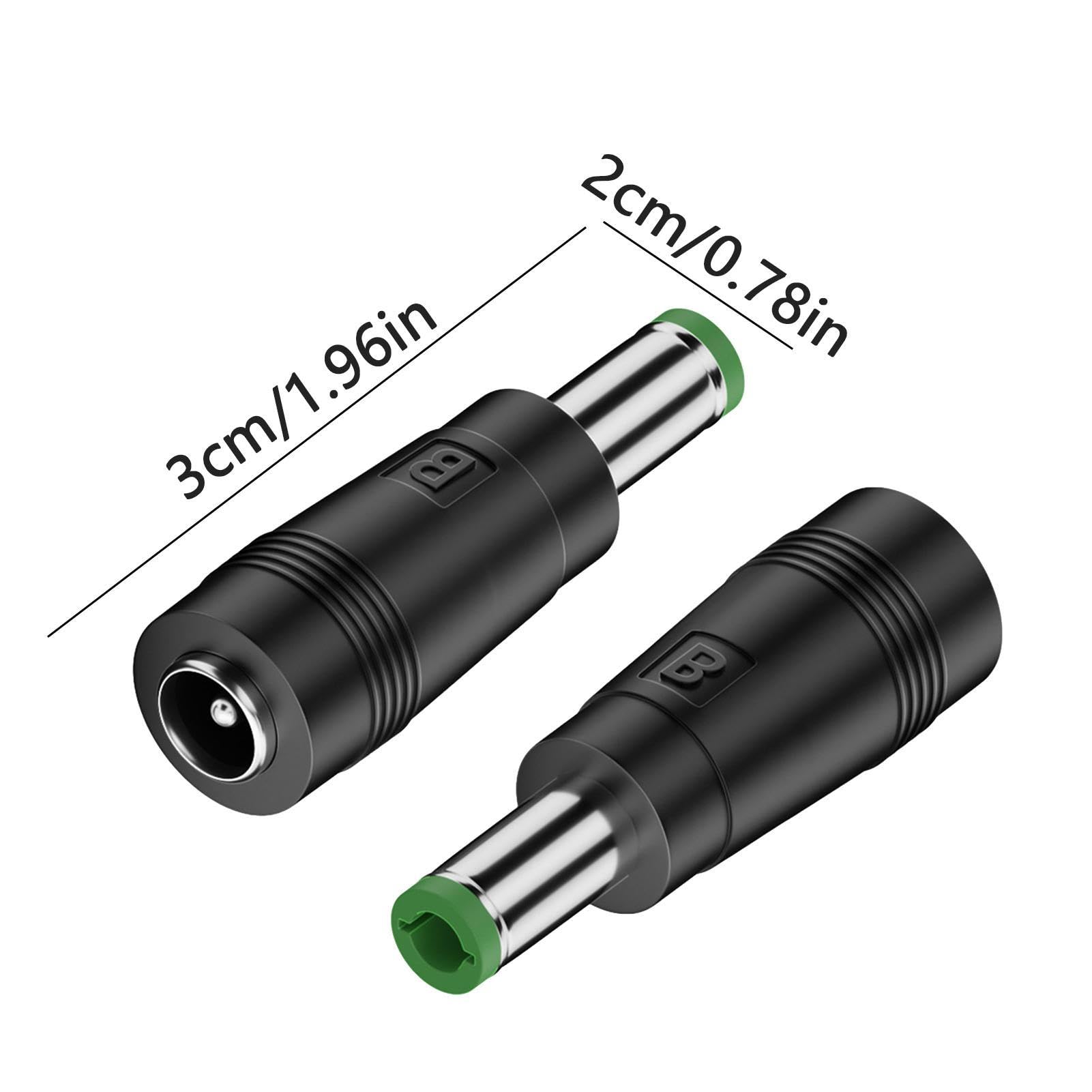 Amazon | LUNAMY DC ジャック プラグ コネクタ アダプター, DC 電源
