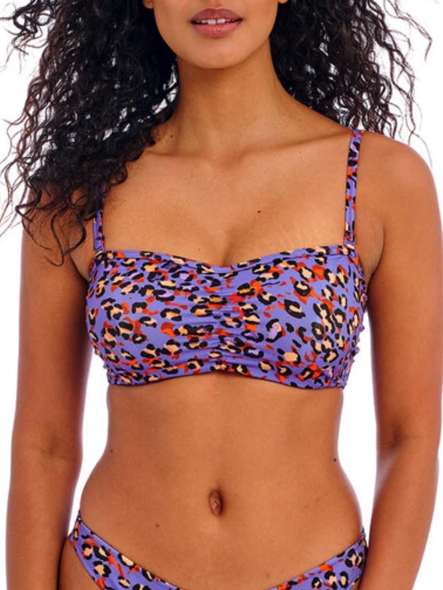 Freya Santiago Nights Underwire Bandeau Bikini Top Haut de Bikini Femme