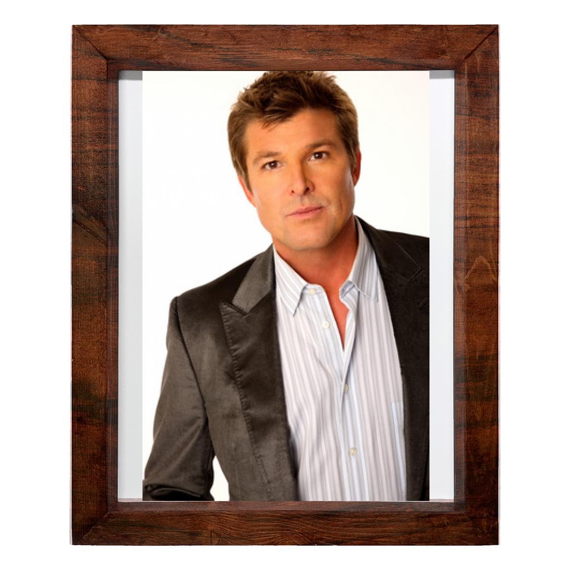 Winsor Harmon - 14X17 Full Color Photo Sign With Real Wood Frame SOG #G530808
