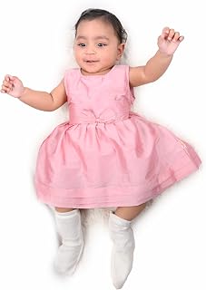CocoBelle NYC Baby Girls Sleeveless Cotton A-Line Outfit Solid (6months-12months) Price In India