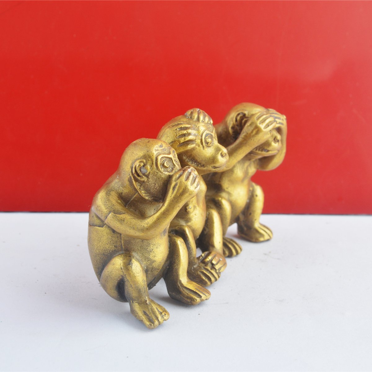 Hear No Evil, See No Evil, Speak No Evil Set of 3 Monkeys M5025