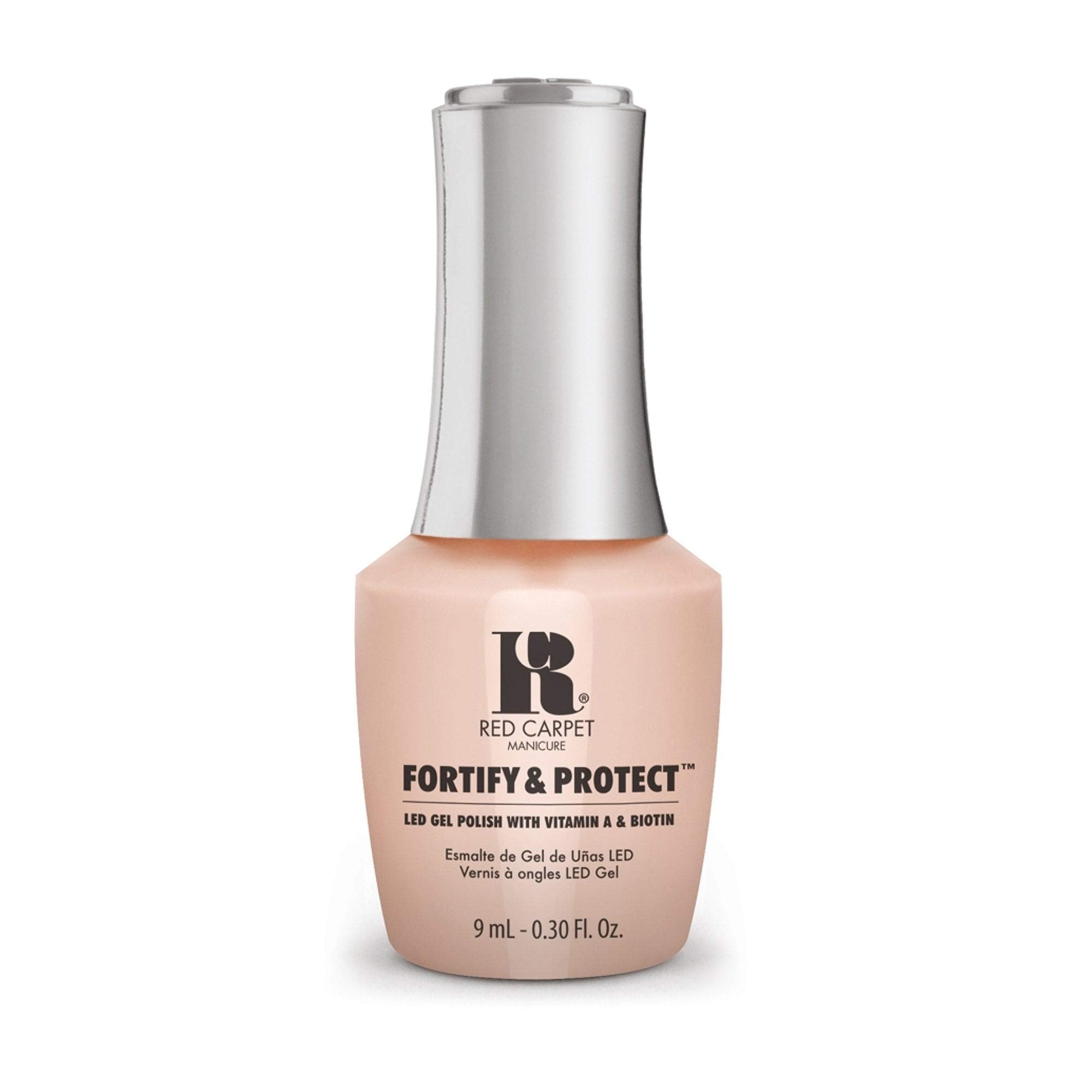 Red Carpet Manicure Fortify & Protect Ready For My Cameo LED Nail Gel Color, 0.3 Fl. Oz.