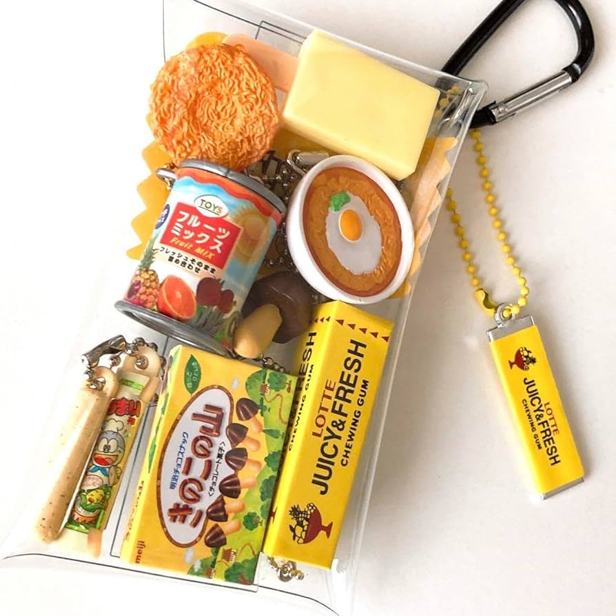 ガチャ詰めポーチ 調味料 ガチャ詰めポーチ 〜調味料編〜😉🧂🧂#エバラ #プチッと鍋