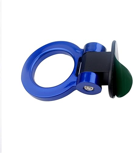 Miniatura 5 de Xotic Tech JDM Track Racing Style Parachoques Remolque remolque gancho decoración adhesivo universal ajuste todos los coches, camiones SUV, azul