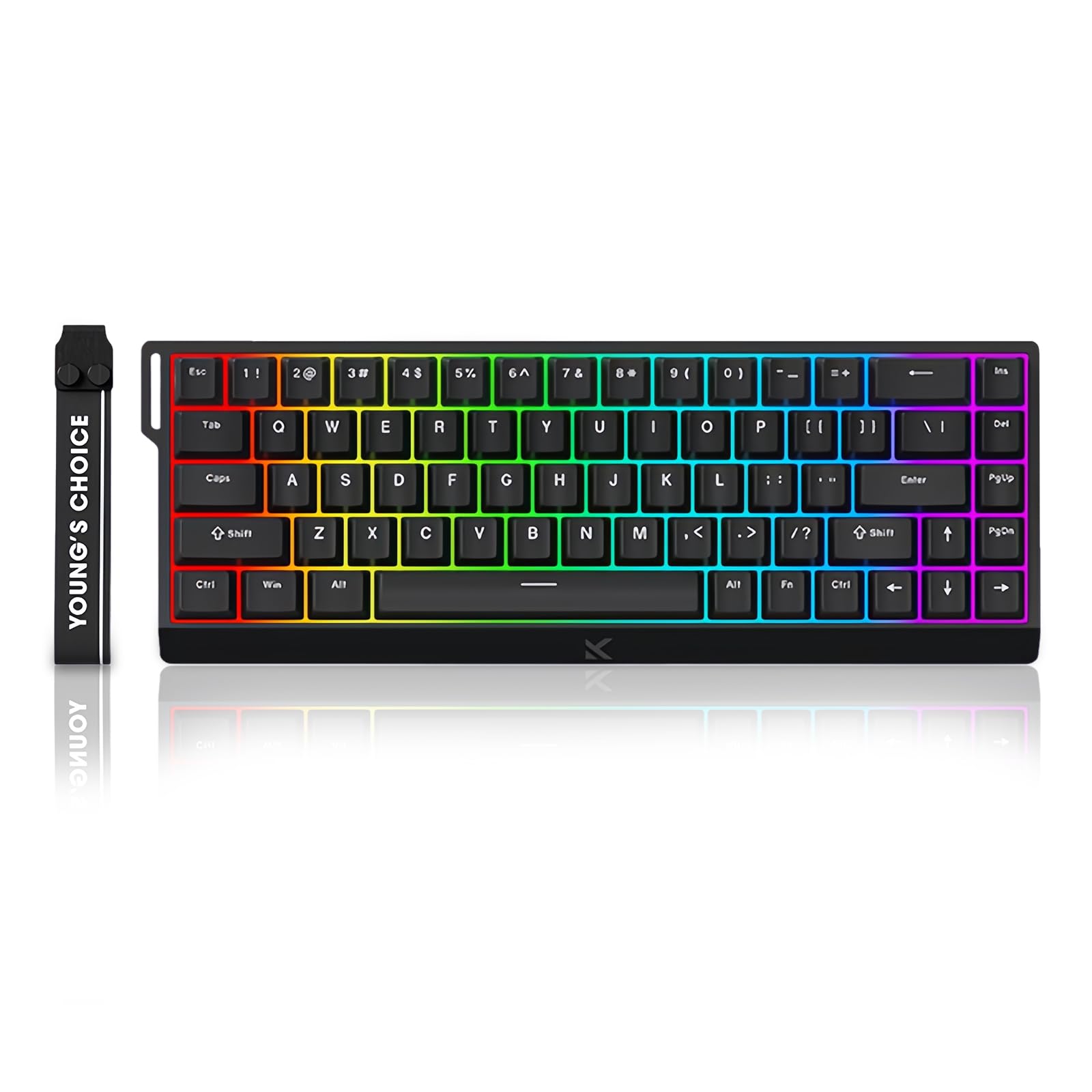 Amazon | ZMX MCHOSE ACE 68 磁気スイッチ RGB ゲーミングキーボード