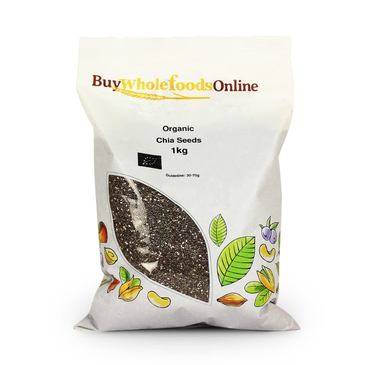 – Organic Chia Seeds 1kg (BWFO)