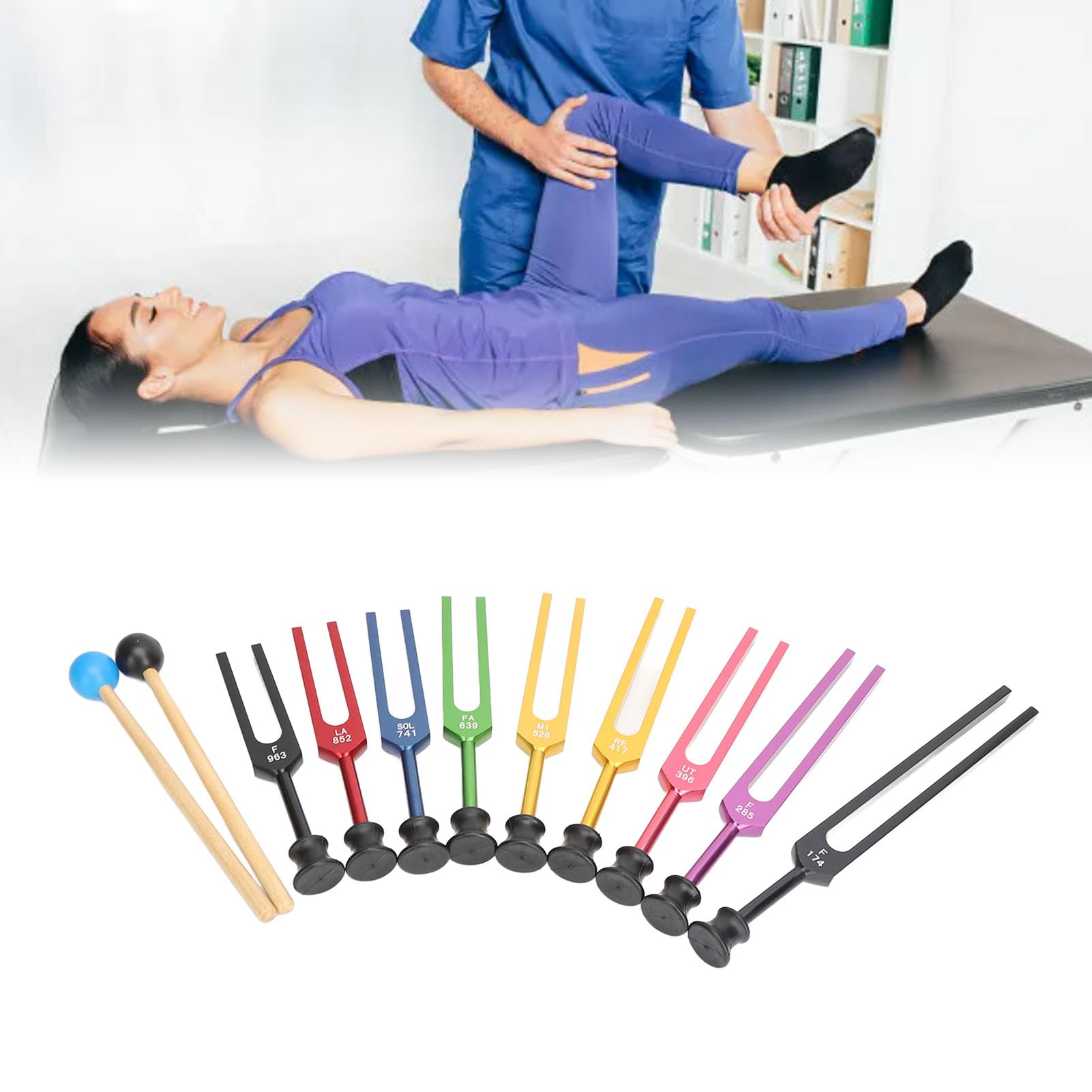 Amazon.com: Resonance Tuning Fork Set, Aluminum Alloy Vibration