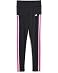 adidas Kids Detached Waistband 3-Stripe Cell Phone Pocket Leggings (Big Kid) - Main View