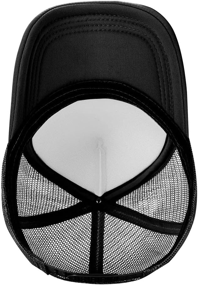 Xpayzere Husband Daddy Protection Hero Trucker Hat for Men, Adjustable Mesh Snapback Camo American Flag Dad Baseball Cap - Image 5