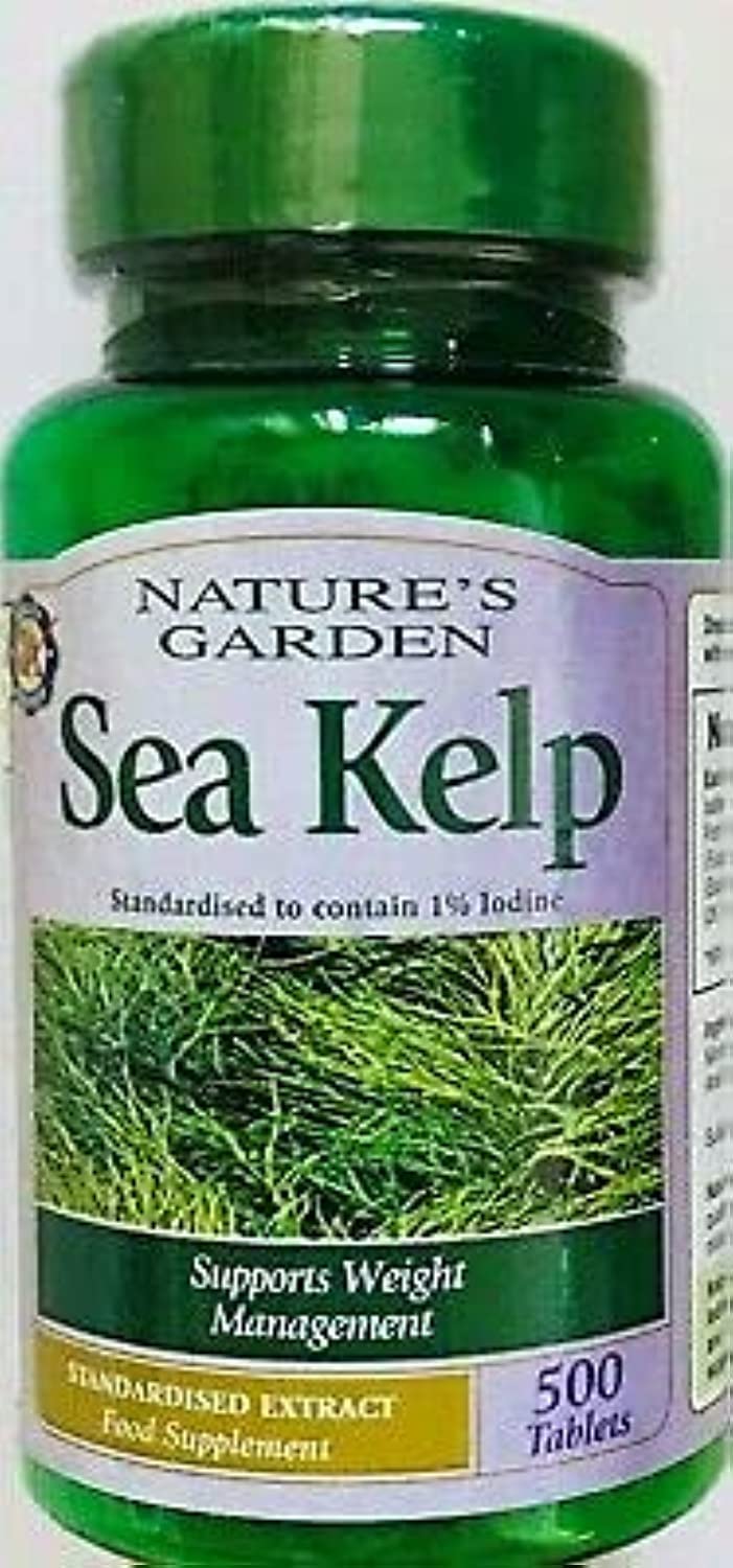 Holland and Barrett Natures Garden Sea Kelp Tablets (500's,15mg)