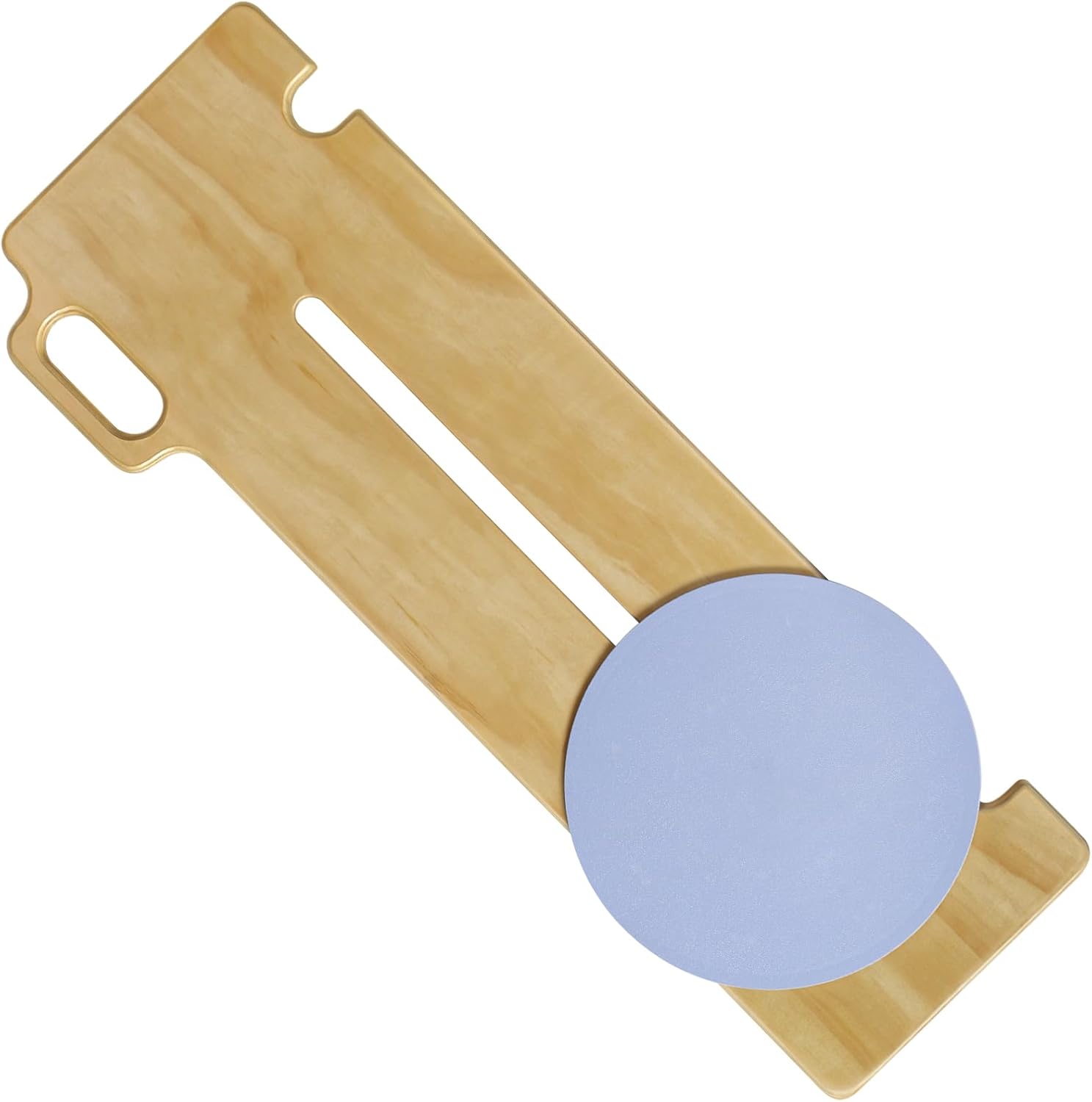 Transfer Board Patient Slide Assist Device for Transferring Patient Elderly, and Disabled from Wheelchair to Bed, Toilet, Bathtub, Sliding Boards Platform with Single Handle (33" x 12" x 0.7") Plywood Lightweight With Single Handle 33" x 12" x 0.7"