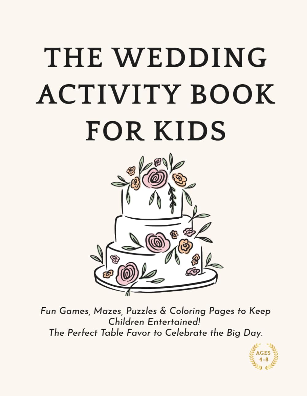 THE WEDDING ACTIVITY BOOK FOR KIDS