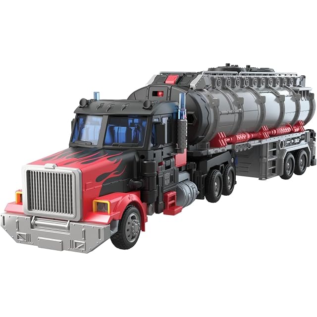 Foto 3 de 8 de Transformers Juguetes Generations Legacy Series Clase líder - Figura G2 Universe Laser Optimus Prime - 17,5 cm