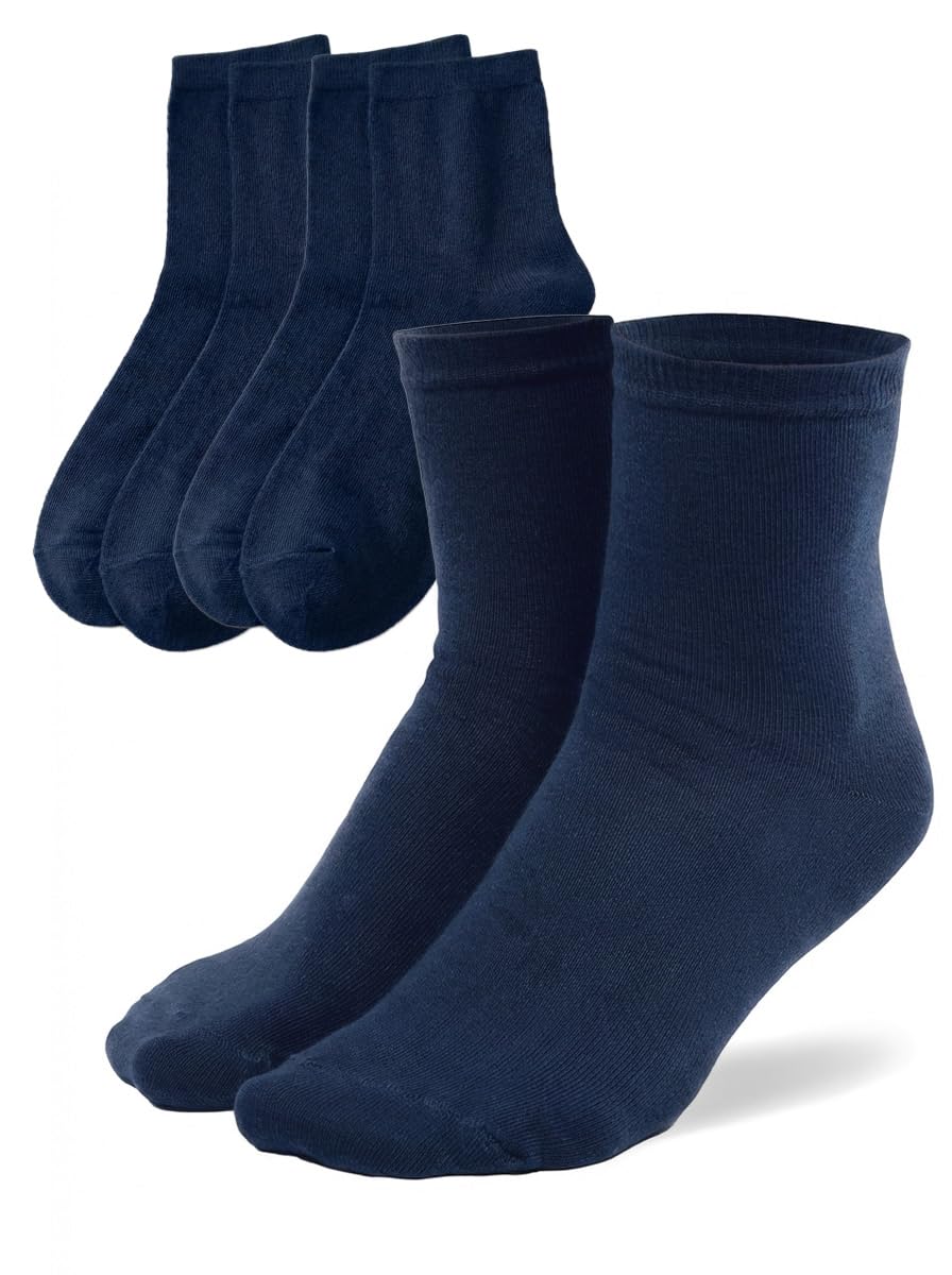 MILENA Calcetines Mujer Algodón Transpirables y Suaves Pack de 3 Pares Sin Costuras Cómodos y Elegantes para Uso Diario Regalo Mujer Talla Única — view 20