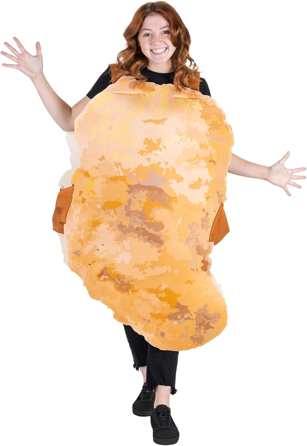 Crispy Chicken Nugget Halloween Costume Funny Fast Food Outfit for