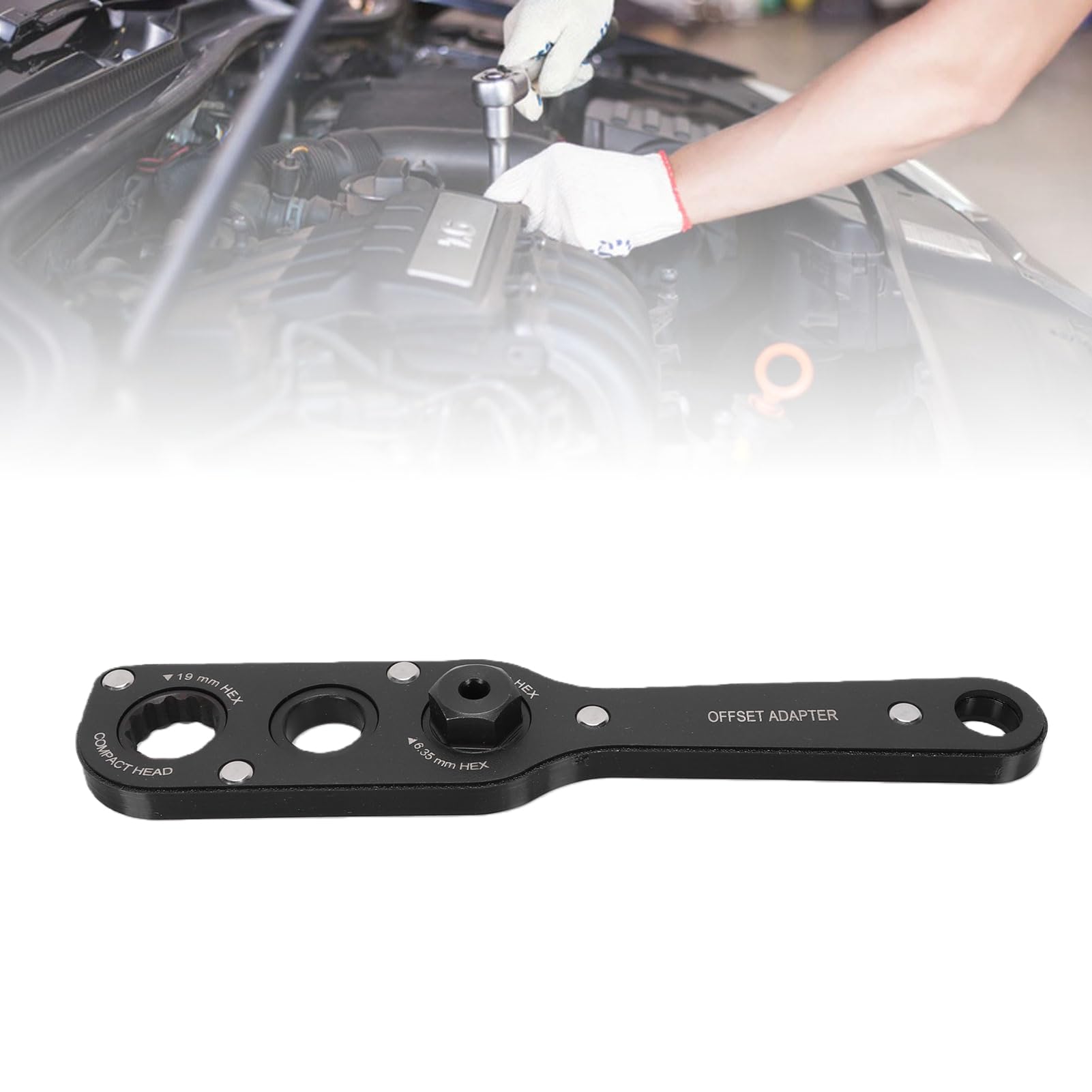 GOWENIC Adattatore per Presa a Bussola Compatto Utensile Elettrico a Chiave