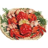 【お歳暮予約】 北海道産　花咲がにのボイルカット（２杯） 【11/27頃から発送開始】