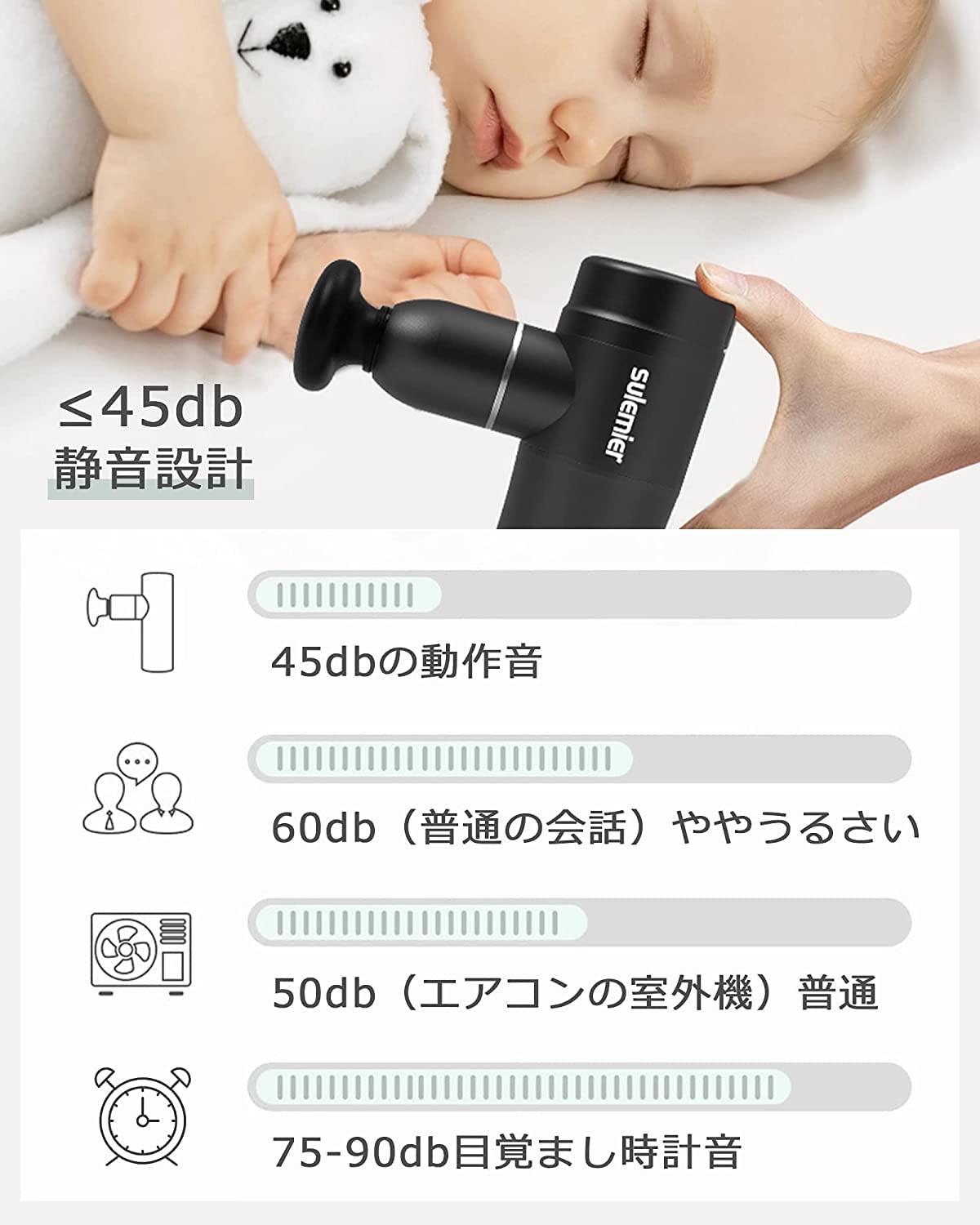 sulemier 小型 ハンディ振動マシーン Amazon.co.jp: sulemier トータルボディケア 電動ドリル ハンディ振動