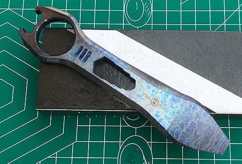 TWOSUN TI PRY BAR ABRILLO DE BOTELLA TC4 TITANIUM TS-EDC17-Color