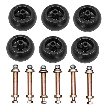 Amazon.com: KIPA Mower Anti Scalp Deck Wheel Kit Replace for