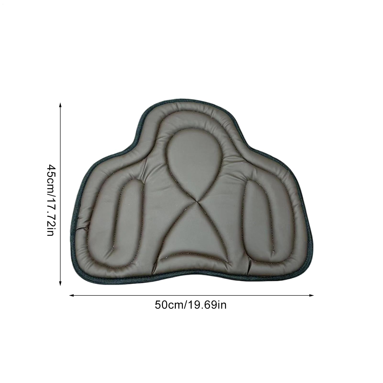 Almohadilla ecuestre de amortiguadores de choque - Mat de equitación occidental para comodidad y protección | Saver de silla de montar ideal para jinetes, hombres, mujeres | Almohadilla de apoyo para