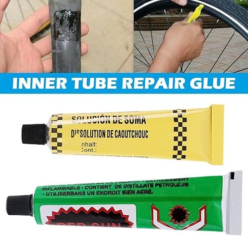 Miniatura 8 de Jkapagzy Herramienta de reparación de neumáticos de coche 0.7 fl oz, herramienta de reparación de pinchazos, parche frío, solución de goma,