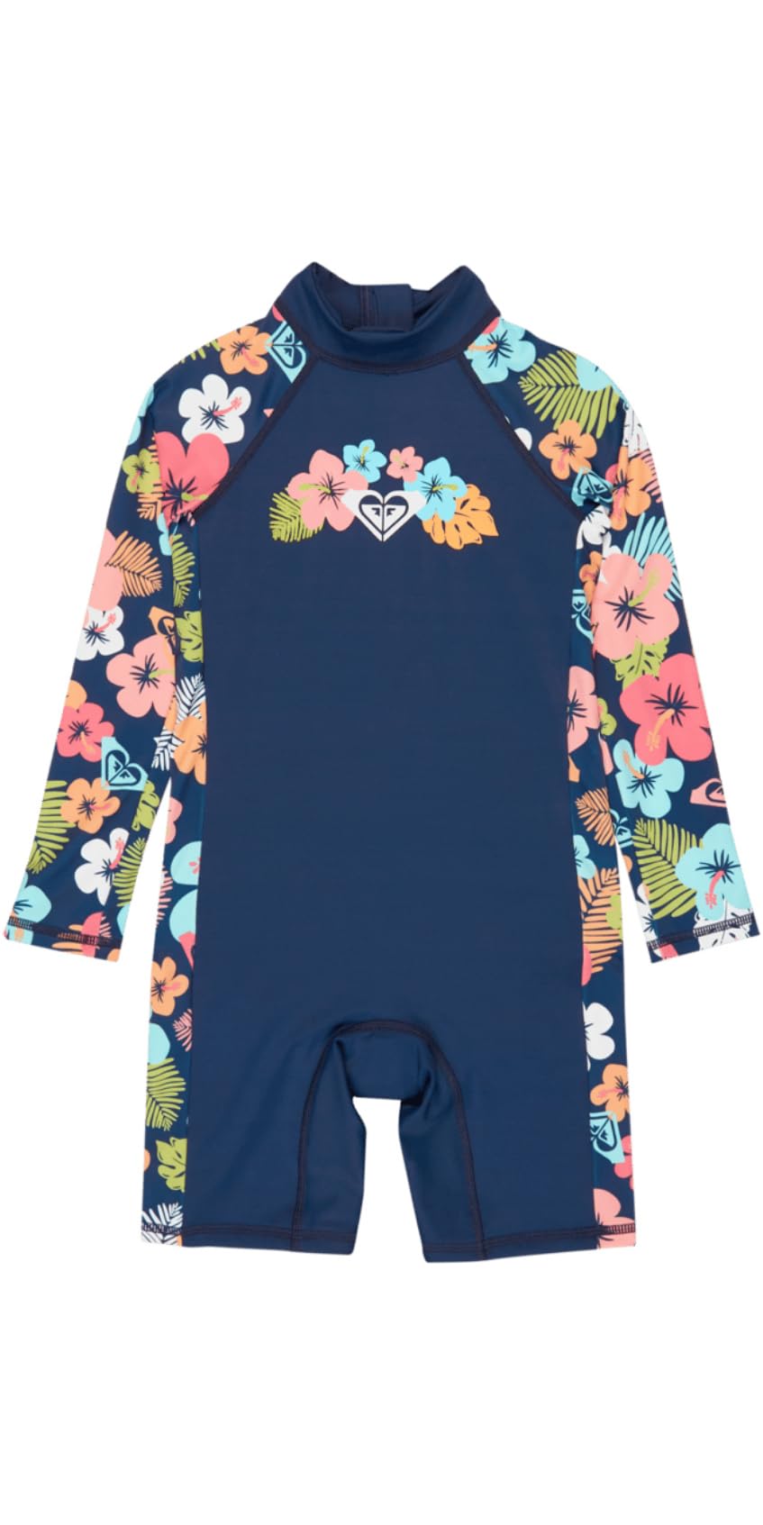 Roxy 2026 Junior Morning Flower UV Suit - Mood Indigo Morning Flowers Tw