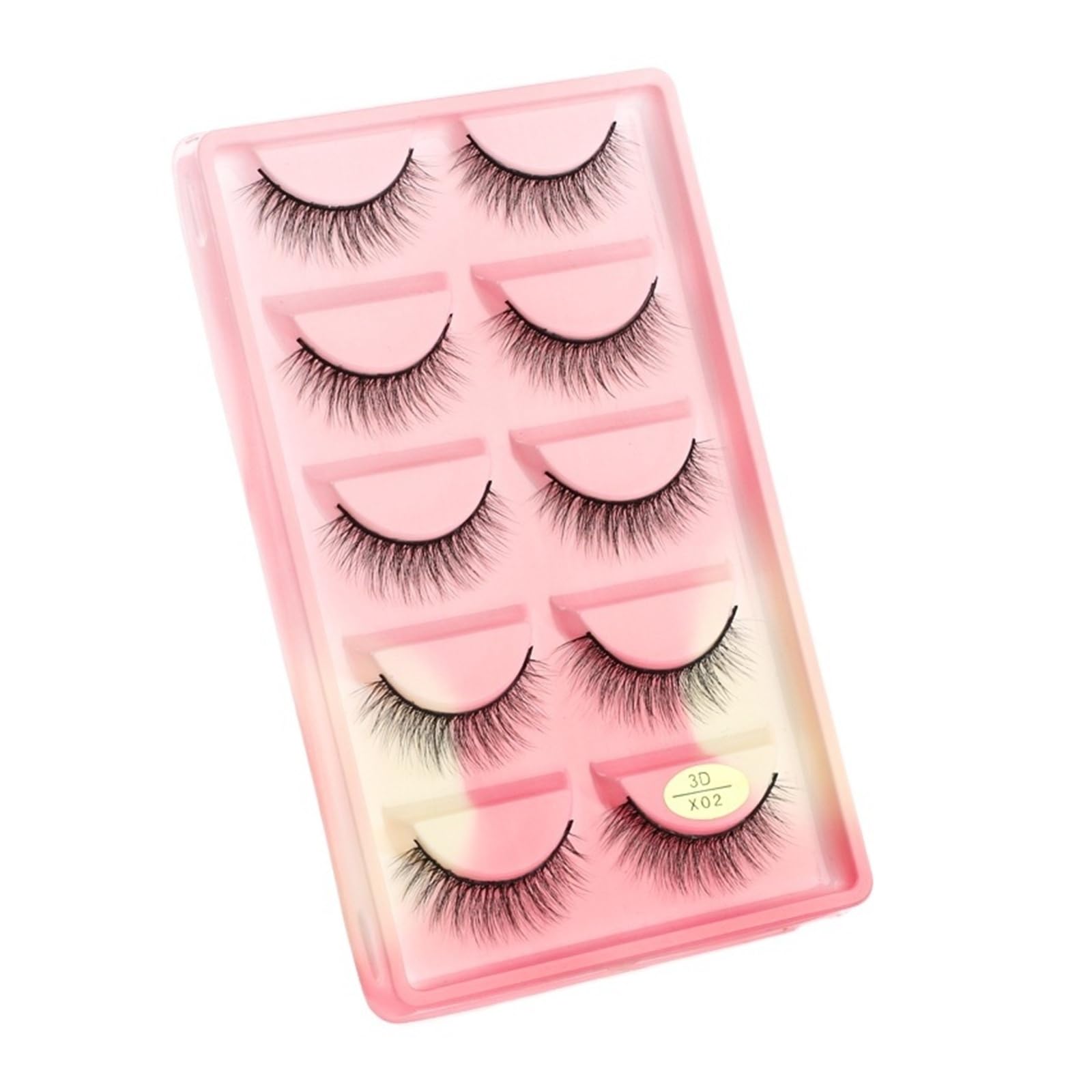 UAMOU Mink Eyelashes 10 50 100 Boxes Fluffy 3D Mink Lashes Makeup Natural Long Volume False Eyelashes Bulk