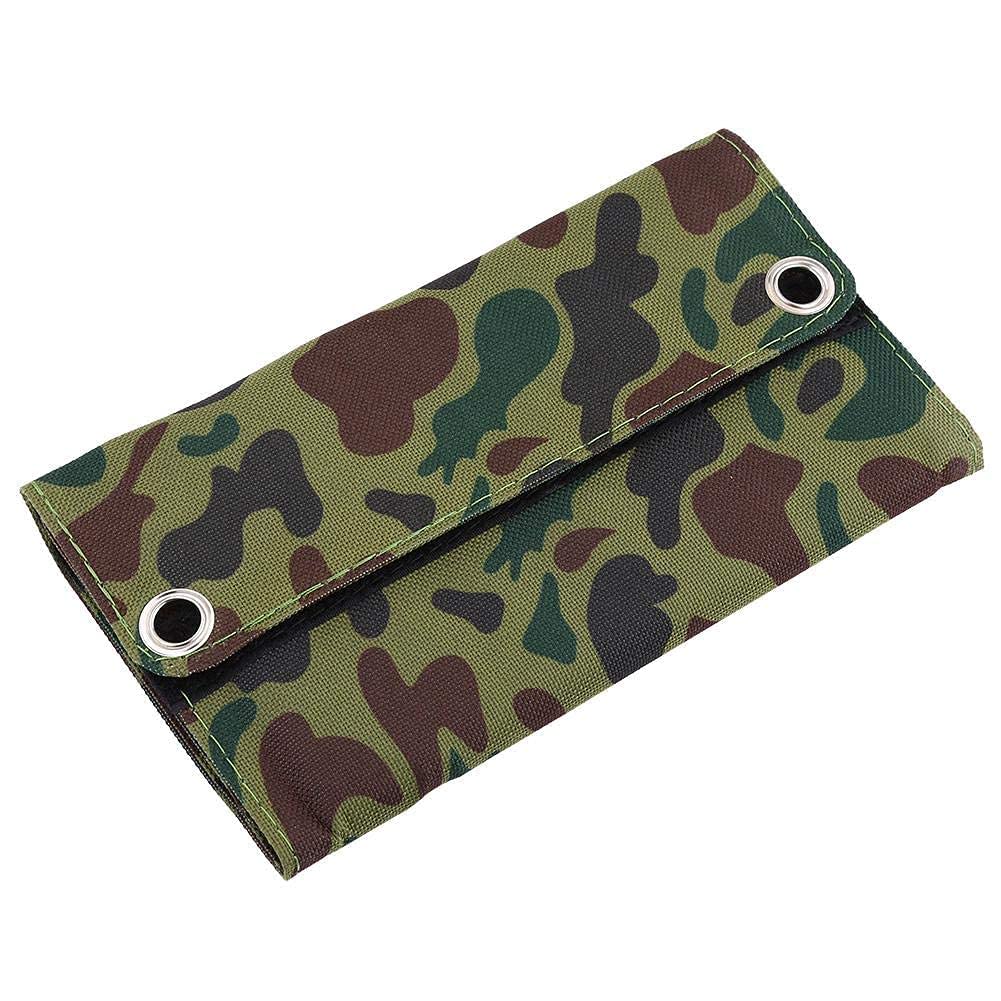 Caricatore Portatile Pieghevole per Pannello Solare 5W 5V Caricatore Portatile per Telefono Portatile USB Power Bank per Esterno per Il Campeggio