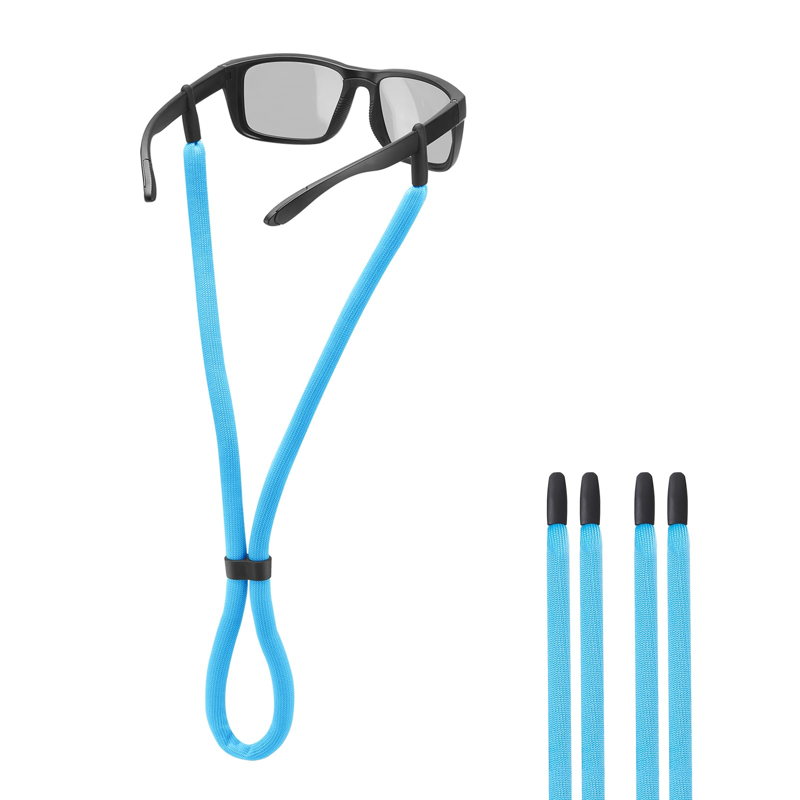 Brillenband – verstellbarer Brillenriemen für Sport-Sonnenbrillen, schwimmende Halterung für Männer, Frauen, Kinder