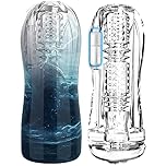 Masturbateur pour Homme (Vagin et Bouche) Realiste Langue Orale Bouche Sex Toy Adulte Hommes Gorge Profonde Ventouse Jouet Femmes T Shirt Hommes Masturbent