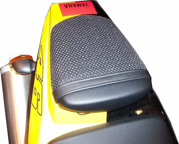 Cubierta de Asiento de Pasajero Antideslizante de Triboseat Compatible con Yamaha YZF R6 (2003-2005)