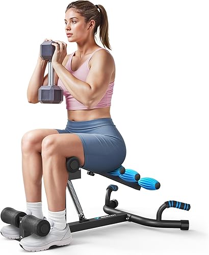 MERACH Máquina de sentadillas profundas para mujeres, máquina de entrenamiento de glúteos ajustable, ejercicio de núcleo y piernas, equipo de