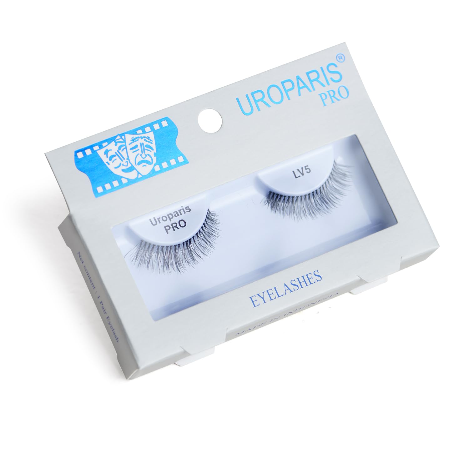 Uroparis PRO LV5 Eyelashes for Women — 3D Look Eye Lashes | Handmade, Light Voluminous False Lashes with Premium Virgin Hair | Invisible Band | For Glam Look & Enhance Beauty (Black) - 1 Pair-image-28