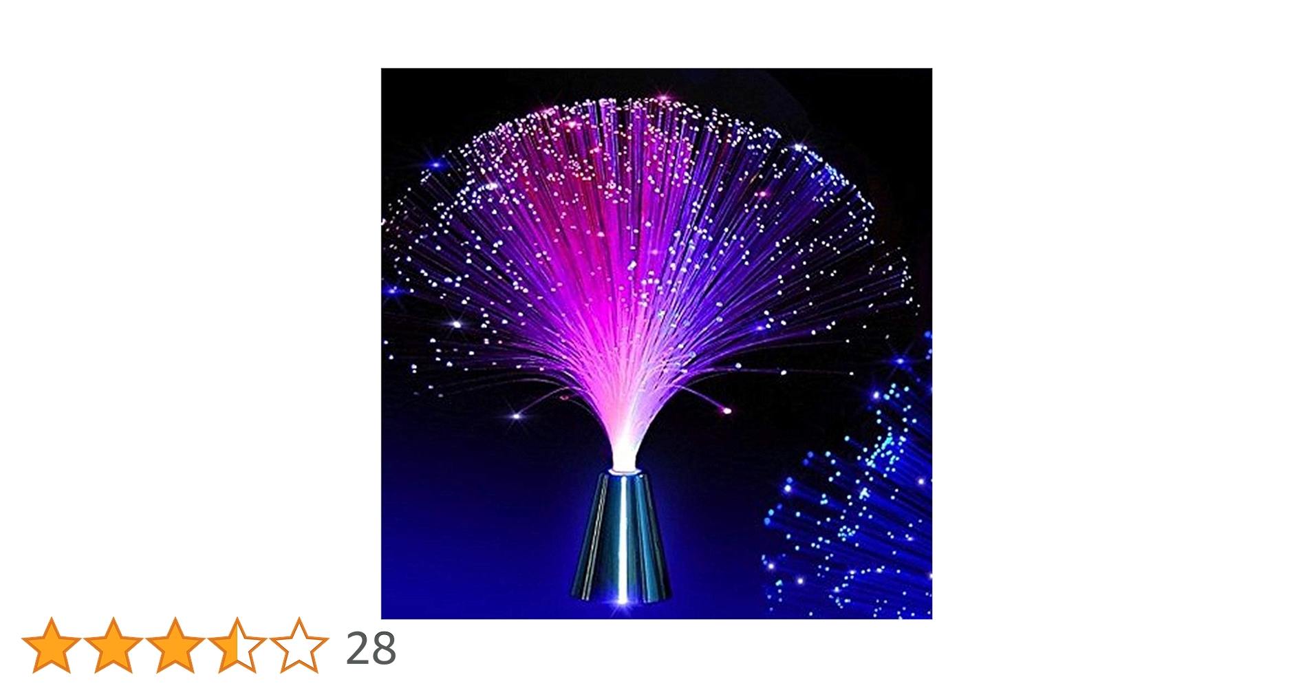 Amazon.co.jp: Besline マルチカラー 光ファイバーライト 電光