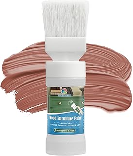 Wood Furniture Paint for Cabinets, Doors, Tables, Chairs and Dressers All In One Refinishing Matte Wood Paint Kit Water-Based No Need Prime No Varnish Easy to Use 6.35oz-1 Pack (Alchemist)