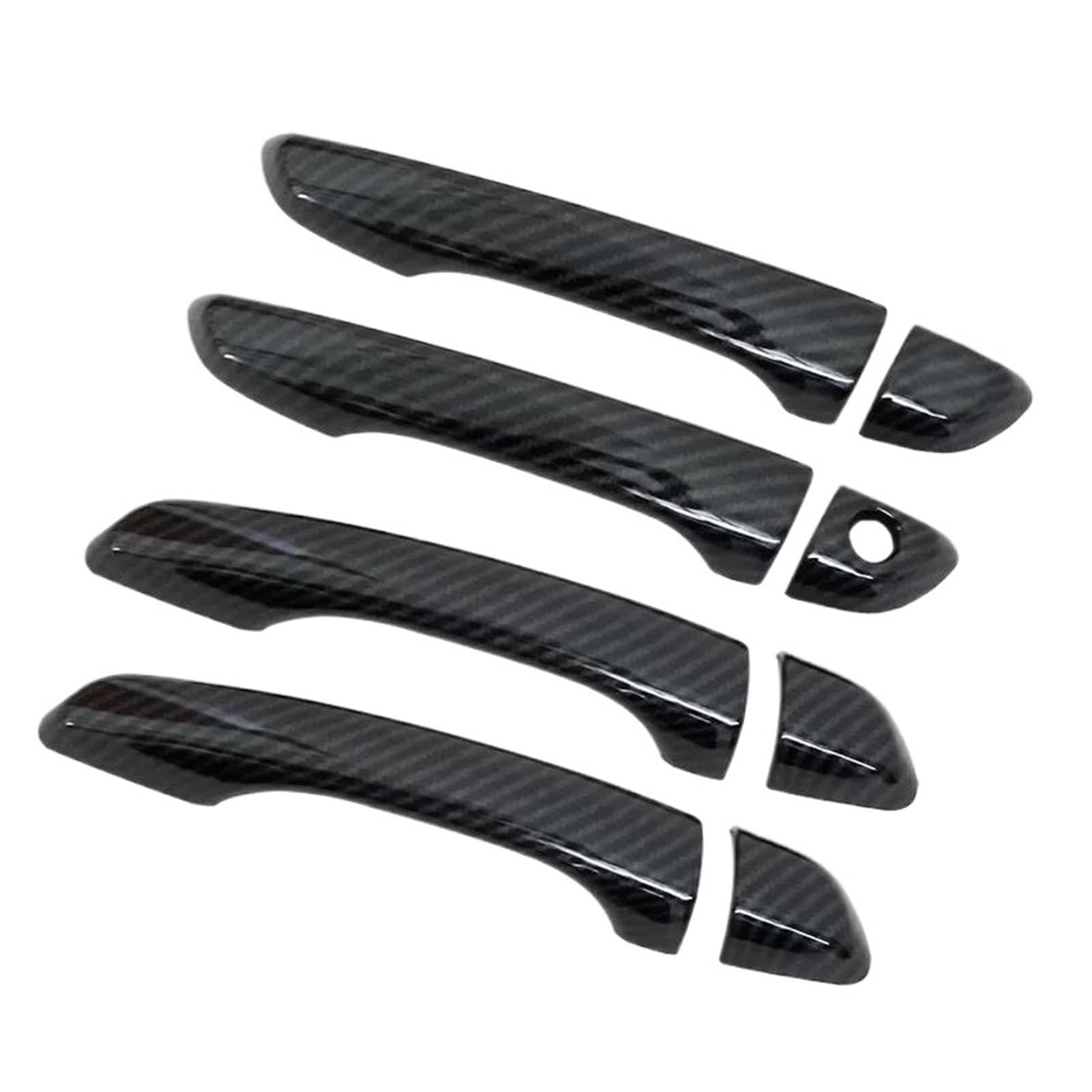 ATGCBCAUF Car Door Handle Cover Trim Sticker for Peugeot 408 308 308sw T9 2016-2022 Car Exterior Door Handles