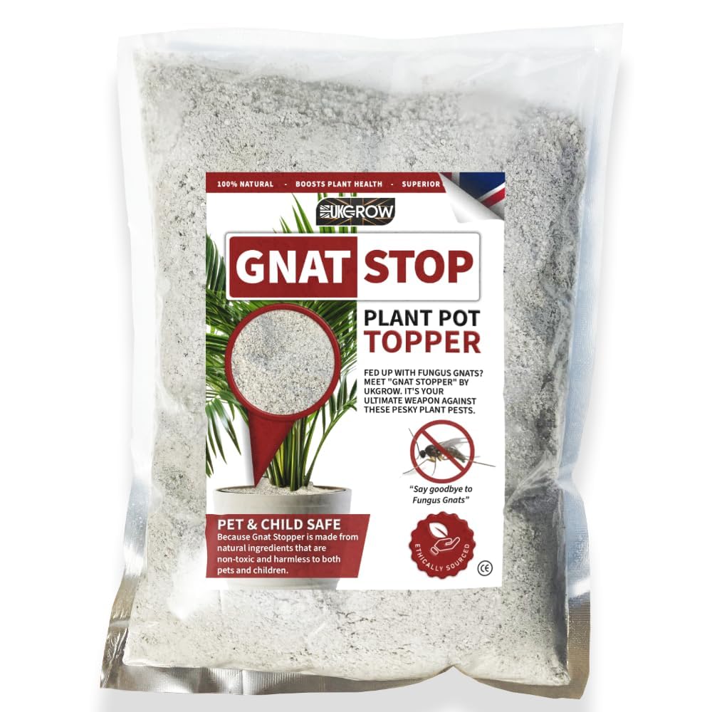 Gnat Stop Plant Pot Topper - Natural Pest Control for Indoor Plants - Home use - Available in 1L, 2L, 3L, 5L, 10L, 20L Bags (10 Litre)